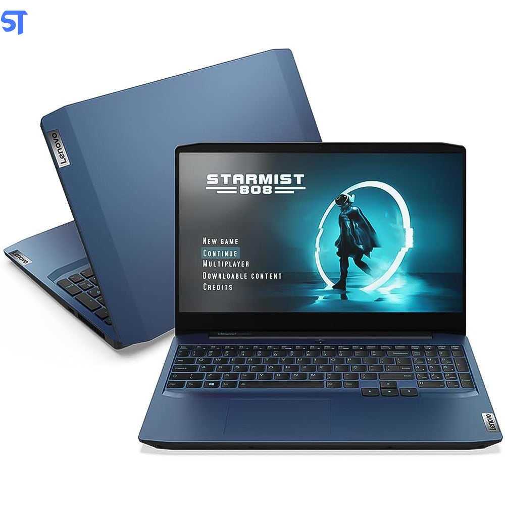 Notebook Gamer Lenovo NVIDIA GeForce GTX 1650 Core i5-10300H- RAM 8GB -SSD 512GB- Tela Full HD 15.6” Gaming 82CGS00100