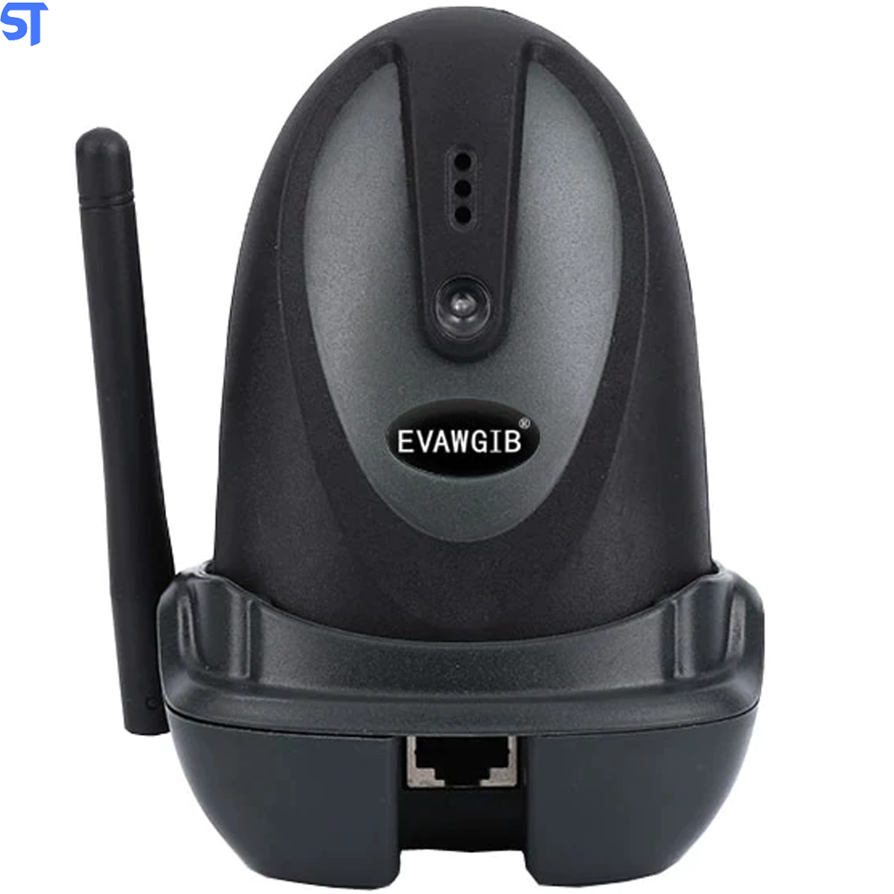 Leitor Código De Barras Wireless USB Evawgib  EV-2503s - Preto