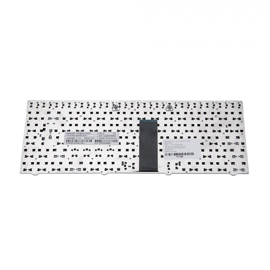 Teclado Notebook Itautec Pn:6-80-W2440-331-1 Mp-10F88pa-430w