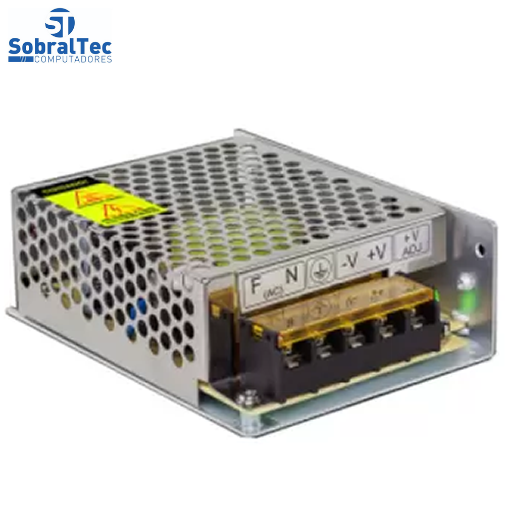 Fonte Chaveada Colmeia Eletronica 12V 5A ALM/// AL-1705G GRADEADA
