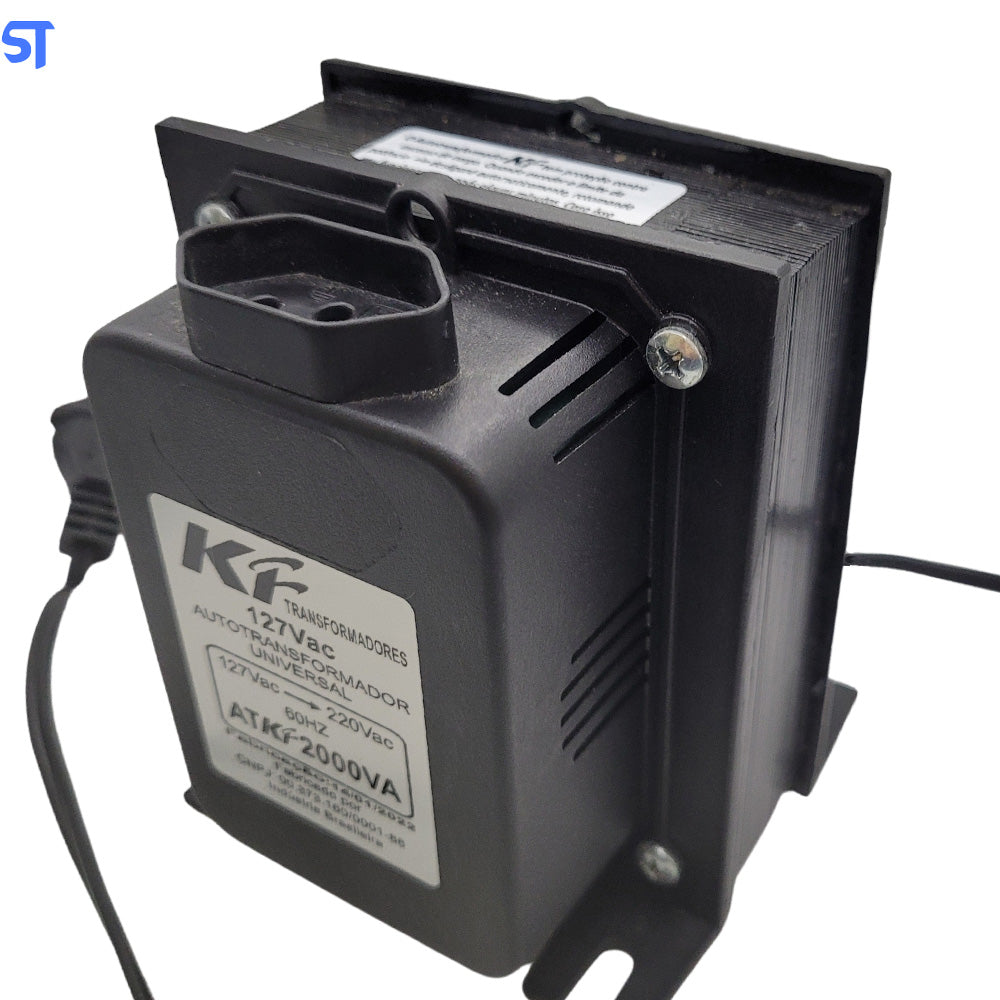 Auto Transformador Universal 2000VA Bivolt - 127v / 220v - Mika Transformadores (Semi - Novo)