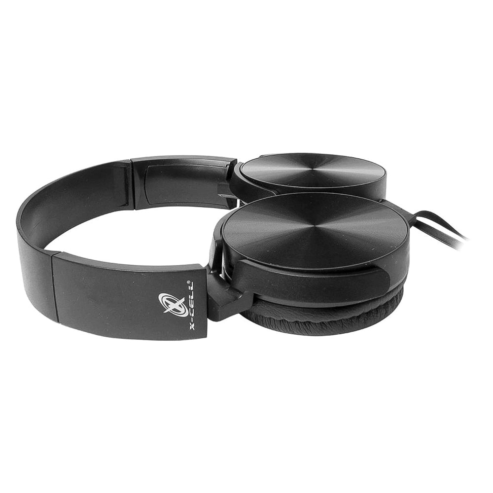 Fone de Ouvido Multímidia Headphone X-CELL Power Bass 1,5m Plug P2 XC-HS 14 - Preto