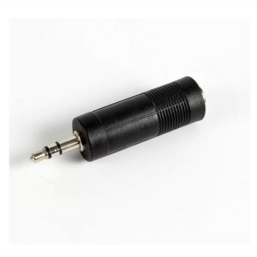 Conector Adaptador De Áudio P10 Fêmea Para P2 Macho Estéreo Lelong