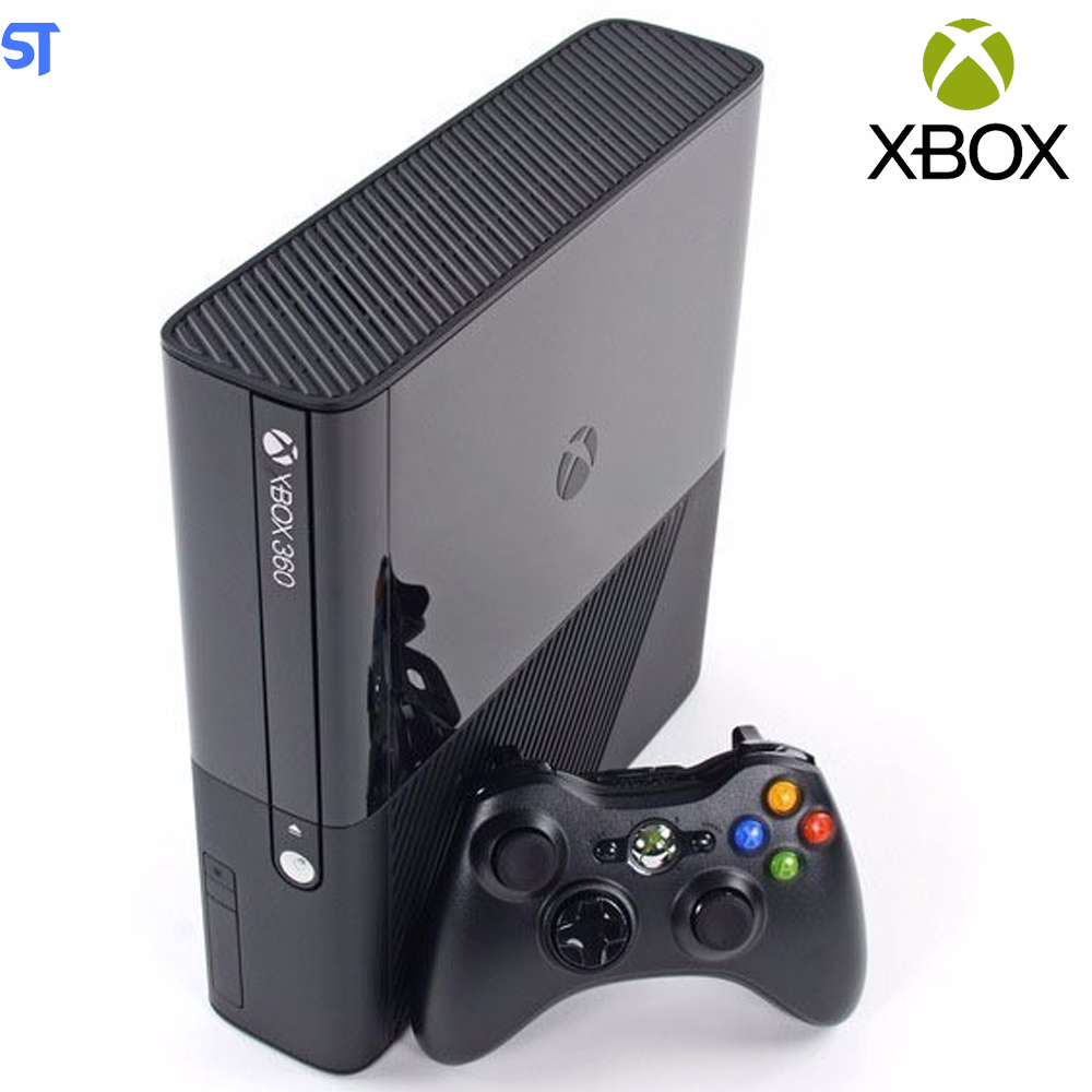 Console XBox 360 Slim HD 320GB Com 1 Controle e Kinect Desbloqueado Semi Novo + 2 Jogos
