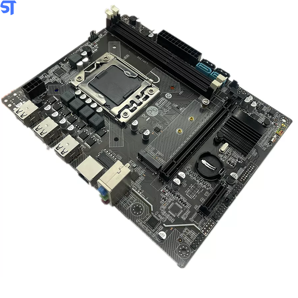 Kit Placa Mãe X79 LGA 1356 Com Processador Xeon e5 2420 0 e  8GB de Memoria Ram Ddr3 (2x4Gb)