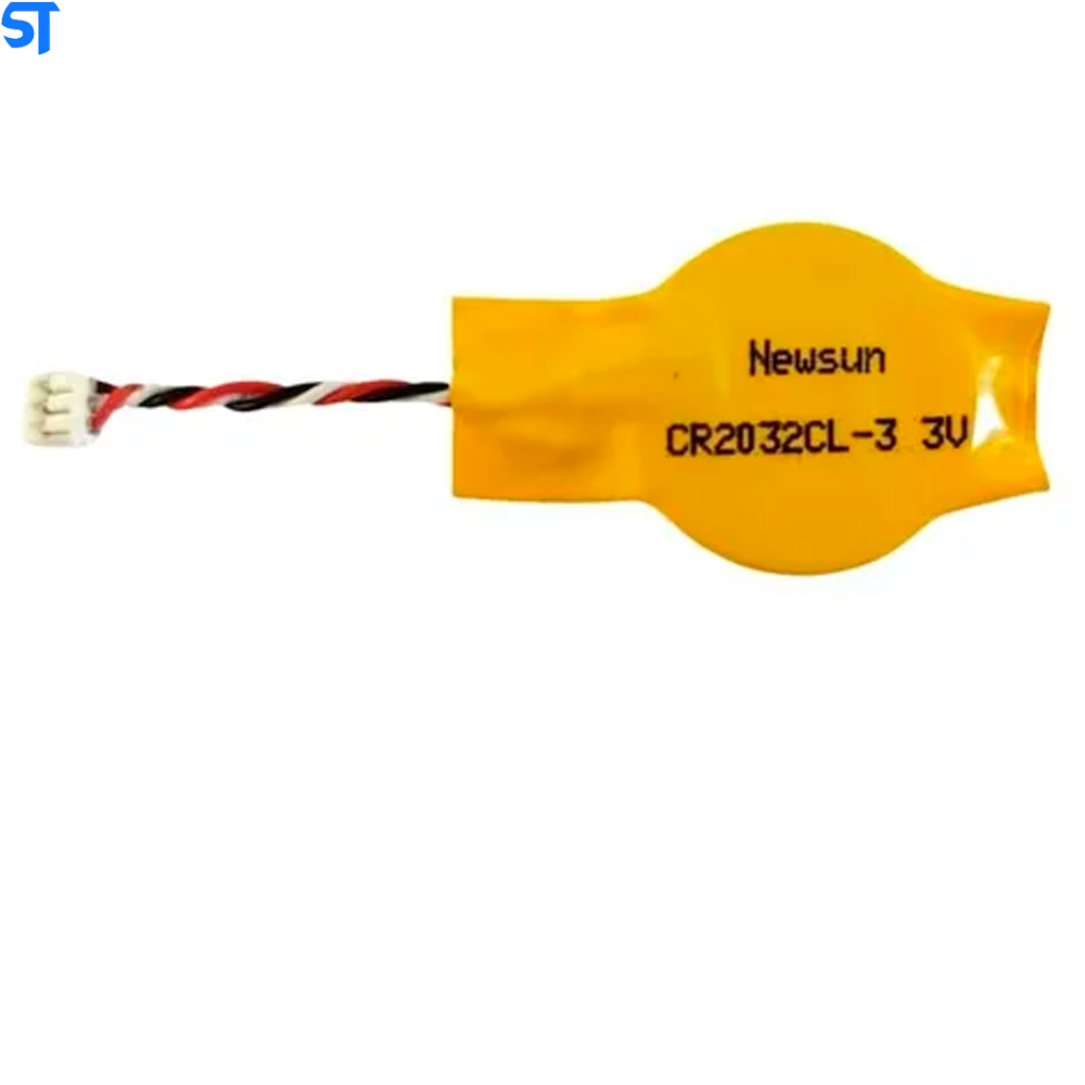 Bateria Pilha Bios Cmos 3v Cr2032 - Amarelo 3 Pinos