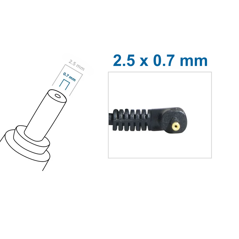 Fonte Para Notebook 19V 2.1A 40W Pino 2.5x 0.7mm Knup KP-519A