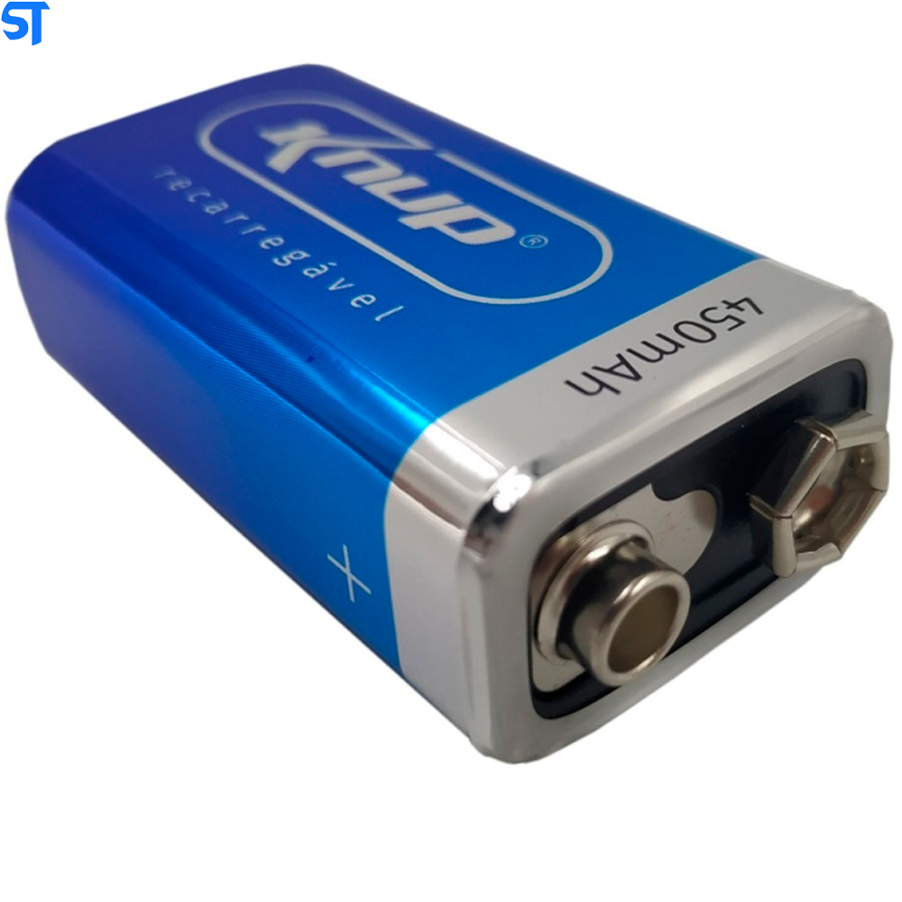 Bateria Recarregável 9v 450mAh Kp-BT9v Knup