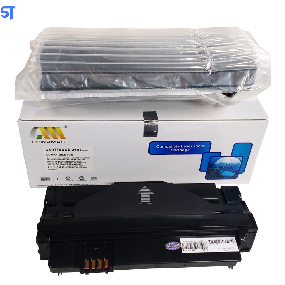 Toner Compatível Samsung D105 ML 1910 -SCX4600 - 2,5K Chinamate