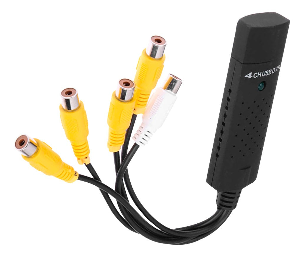 Easycap Capture DVR USB 4 Canais - Mini DVR