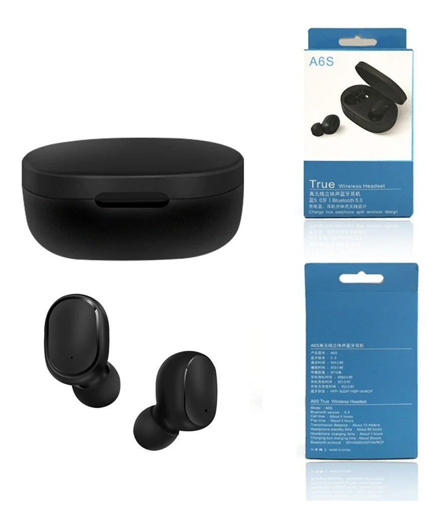 Fone De Ouvido Bluetooth 5.0 True A6s- YS-029