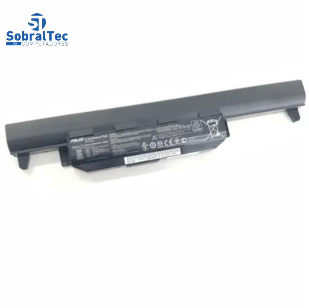 Bateria Notebook Asus K55 A75 K45 A55 A32-K55 A45 A75 A32-K5 -6 Celulas - Preto- 10.8V
