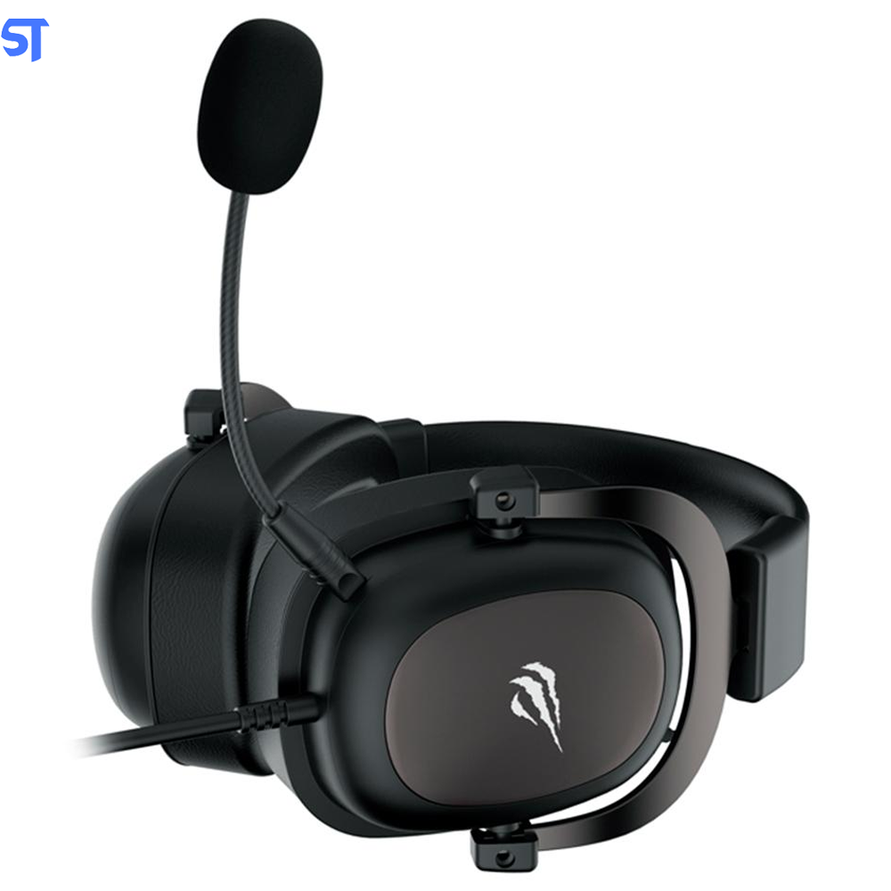 Headset Gamer Havit H2002D Driver 53mm Preto P3 e P2 Com Microfone PC e Consoles - HV-H2002D