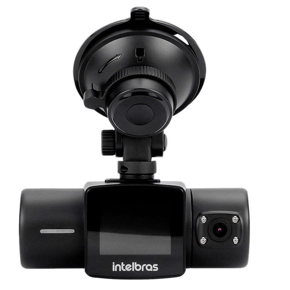 Câmera Veicular Duo Intelbras Resolução 2K+ (2560 x 1440p) 30fps Visão Noturna 12V - Dc 3201