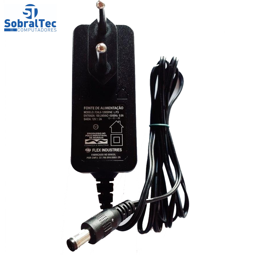 Fonte de Alimentação 12V 2A Flex Industries
