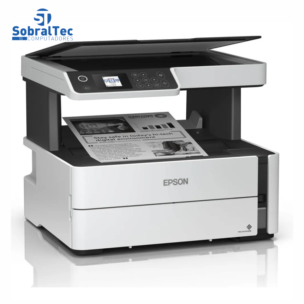 Impressora Epson M3180 Ecotank Multifuncional Com Wireless e Duplex