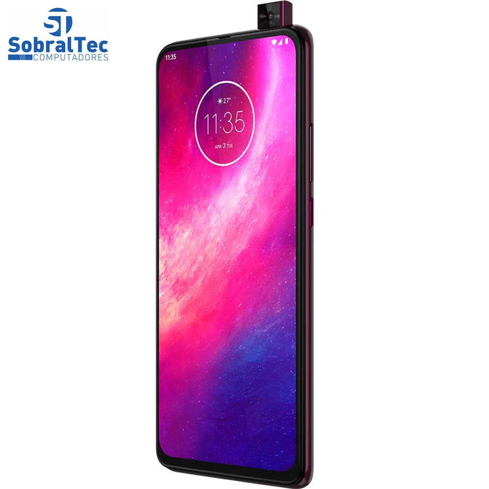 Smartphone Motorola One Hyper Rosa Boreal 128GB, Tela Total Vision 6.5”, Câmera Traseira Dupla, Câmera Selfie Pop-Up de