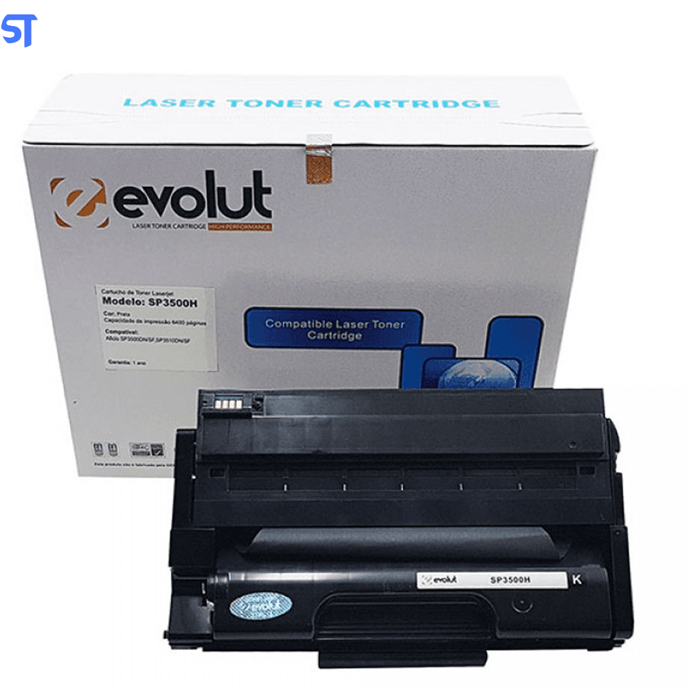 Toner Compatível Ricoh Aficio SP3500 SP3510 - SP3400LA