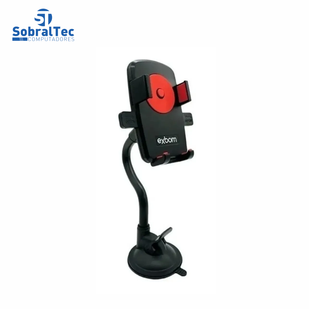Suporte Para Celular Veicular Com Ventosa Universal Cj-20