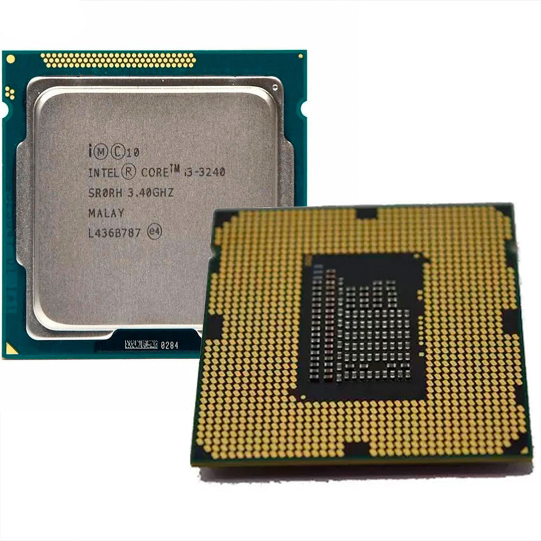 Computador Core i3-3240-SSD 256GB-Memória Ram 8GB-Gab MT-32BK- Com Monitor 19 HDMI e Windows 10 Teclado e Mouse