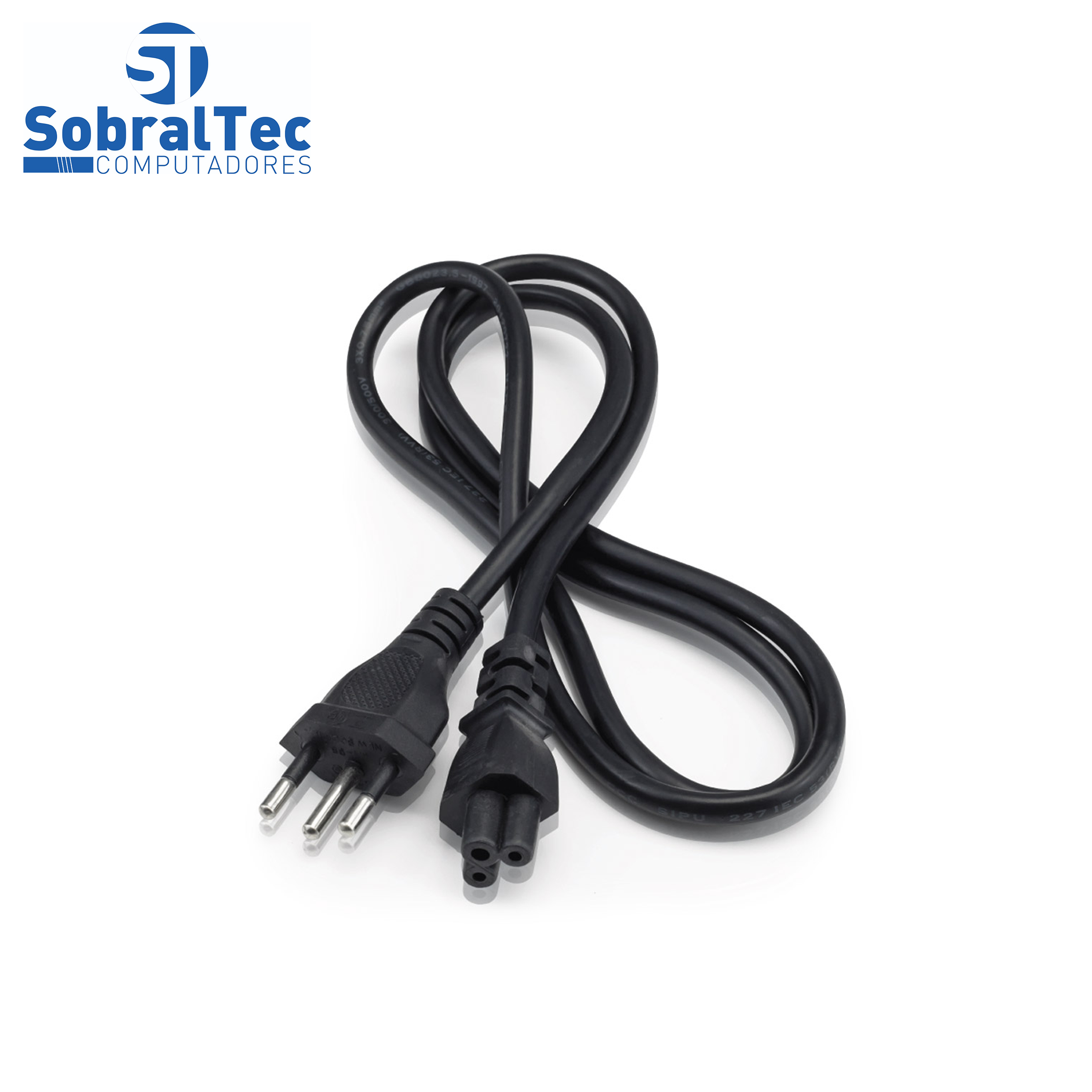 Cabo de Forca 1.5m Notebook Tripolar MD9