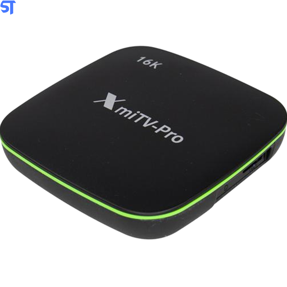 TV Box XmiTV-Pro - 16K - 16/128GB - Android 12.1 - WiFi - Preto