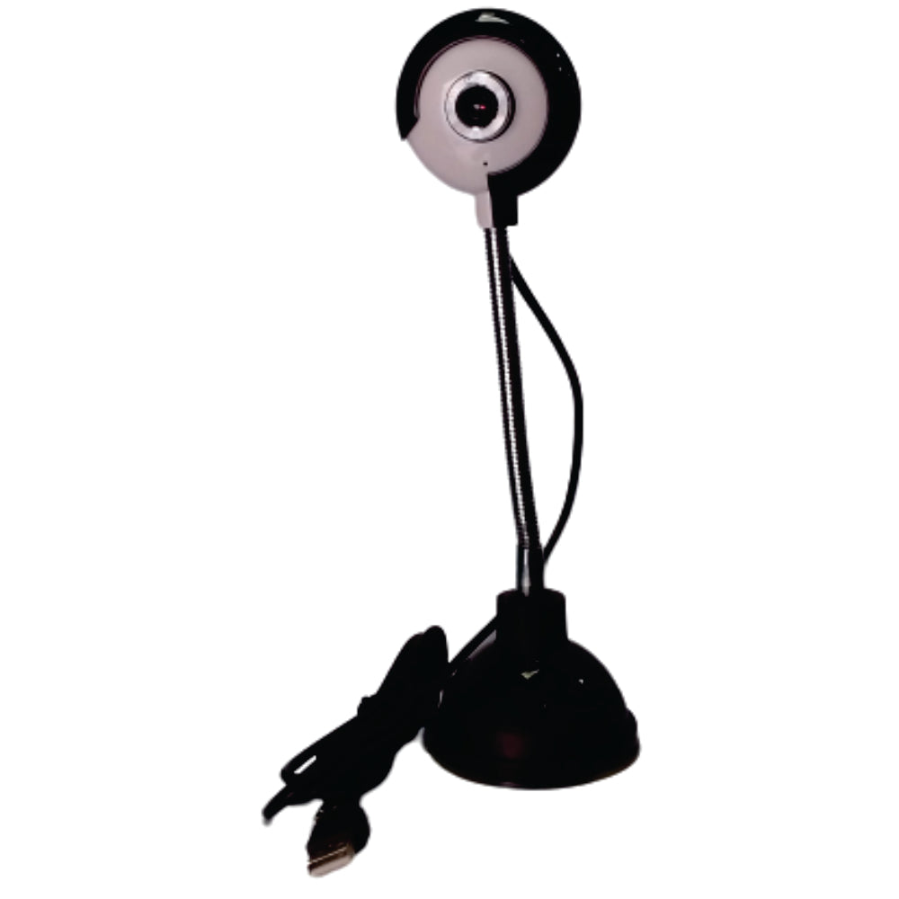 Webcam Pc Câmera Haste Flexível Microfone Embutido 15 Megapixels 30 Fps