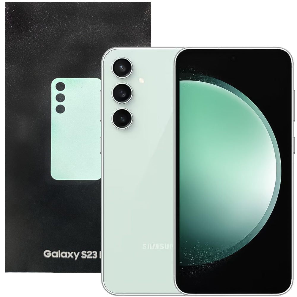 Smartphone Samsung Galaxy S23 FE 5G, 256GB, 8GB RAM, Câmera Tripla 50MP+12+10, Tela infinita 6.4" Verde