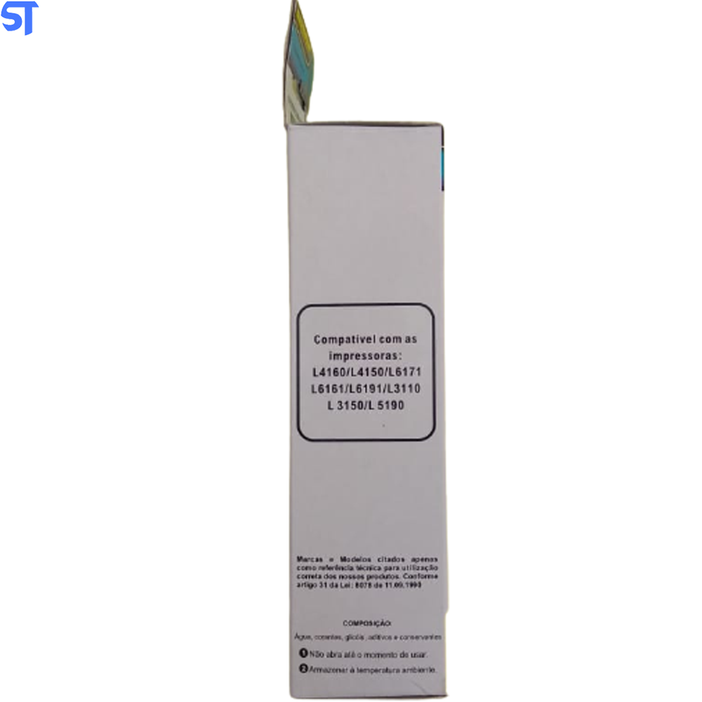 Refil de Tinta Epson Corante 504/544 Amarelo 70ML Masterprint Para Ecotank L4150 / L4160 / L4260 / L6171 / L6161 / L