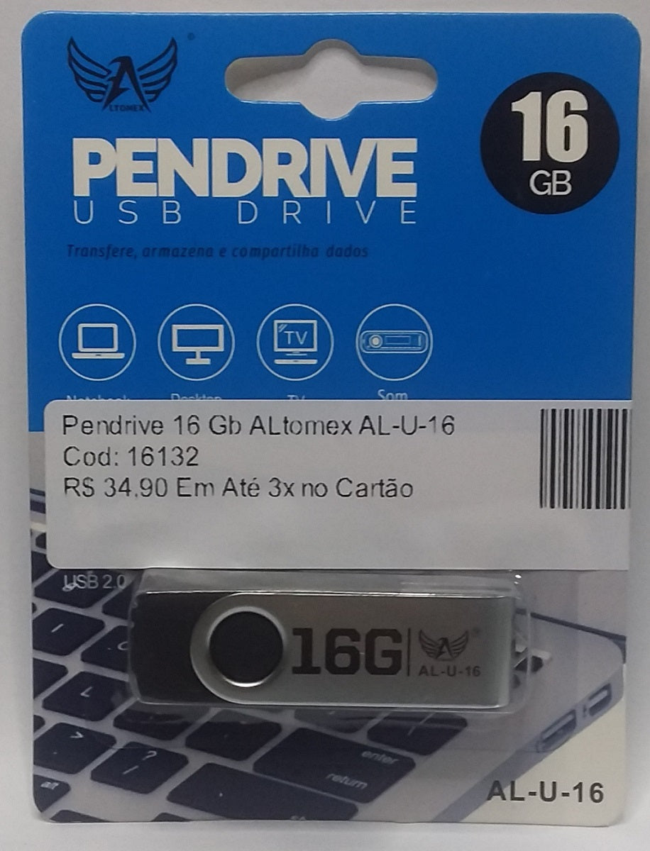 Pendrive 16 Gb ALtomex AL-U-16