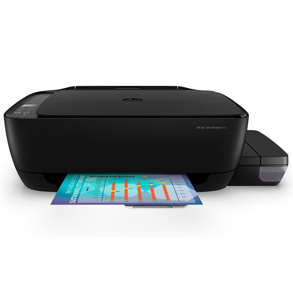 Multifuncional Tanque de Tinta Ink Tank HP 416 Wireless - Impressora, Copiadora, Scanner, Bivolt