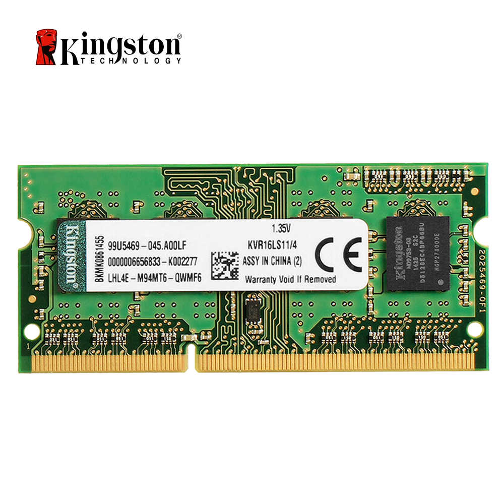 Memória Ram Notebook 4Gb Ddr3L Kingston 1600 KVR16LS11/4