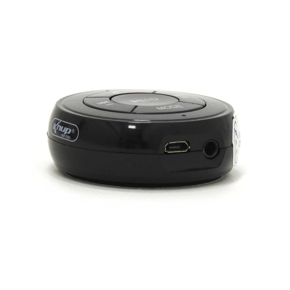 Receptor De Áudio Bluetooth 3.0  Portátil P2 Microfone Recarregável Knup KP-T91