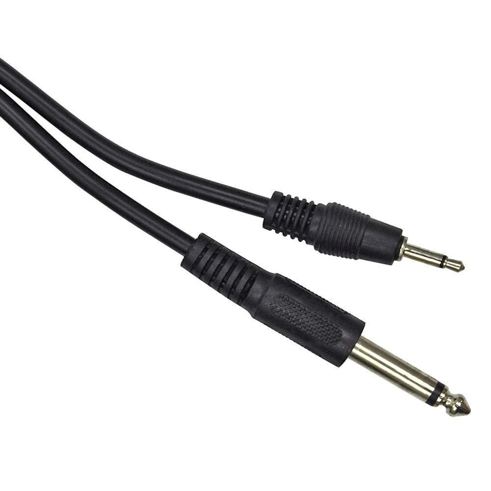 Cabo de Audio P2 x P10 Ecooda 1.5m EX1715