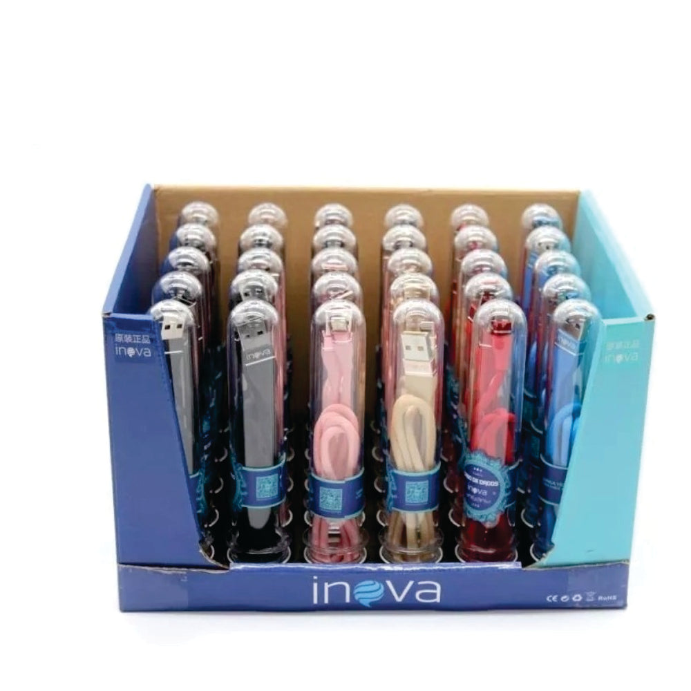 Cabo Usb Lightning Para Iphone Super Resistente Trançado Cores Variadas