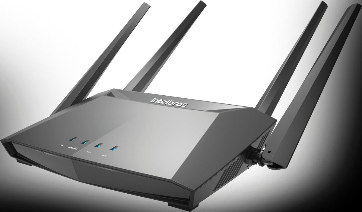 Roteador Action Rg 1200 Roteador Wireless Smart Dual Band Gigabit Intelbras 4 Antenas