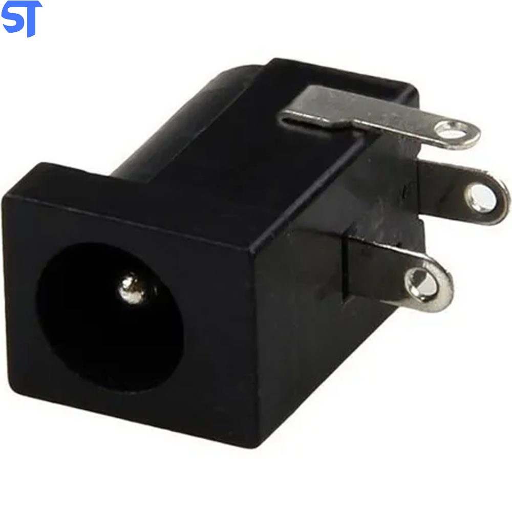 Conector Jack P4 Fêmea | 5,5 Mm