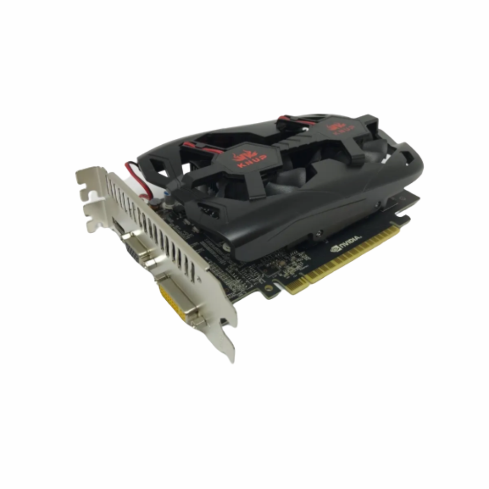 Placa De Vídeo Nvidia GeForce GT 730 2GB DDR5 128 Bits Directx 11 Knup KP-GT730