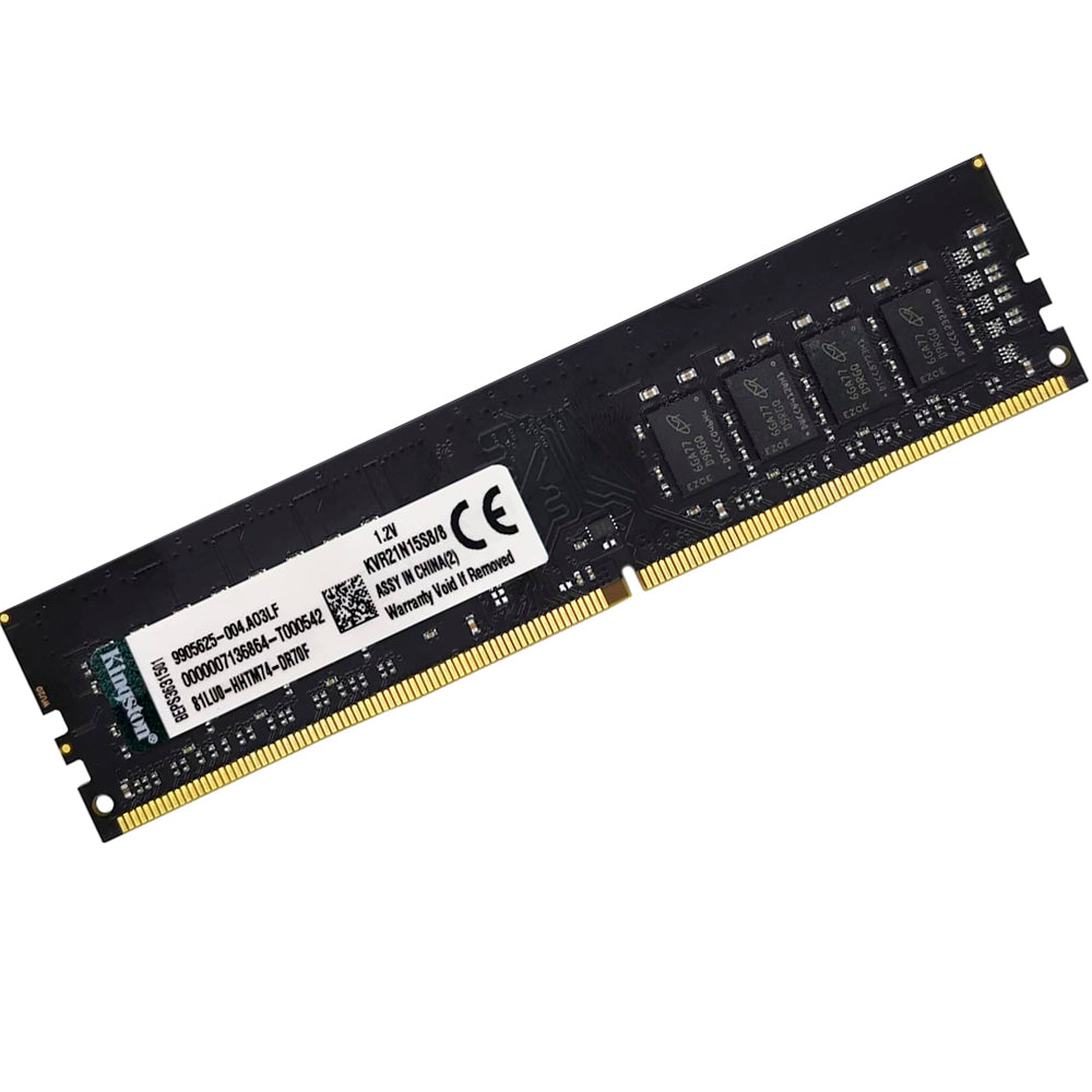 Memória Ram Desktop 8GB 3200MHz DDR4 Kingston KVR32N22S8/8 - Preta