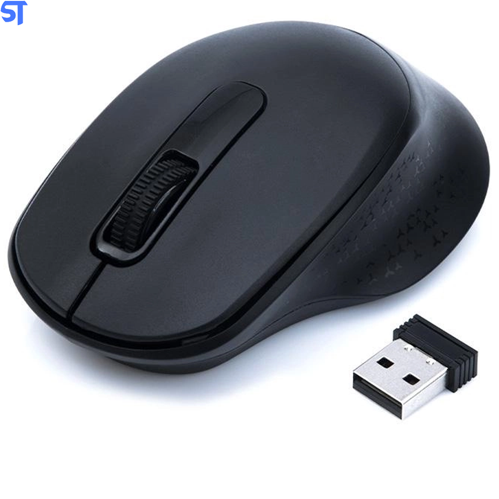 Mouse Sem Fio 1600 DPI, Bluetooth, Nano Receptor USB, Preto - M-BT200BK- C3Tech