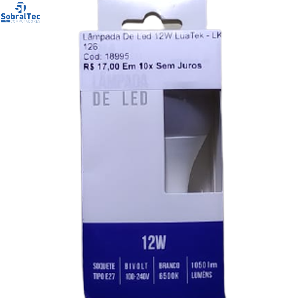 Lâmpada De LED 12W LuaTek - LK-BF-126