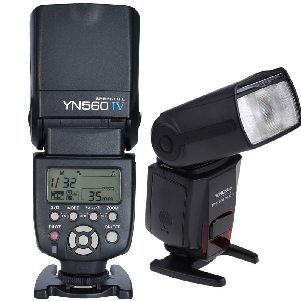 Flash Speedlite Digital Yongnuo Yn560 Iv Para Canon E Nikon