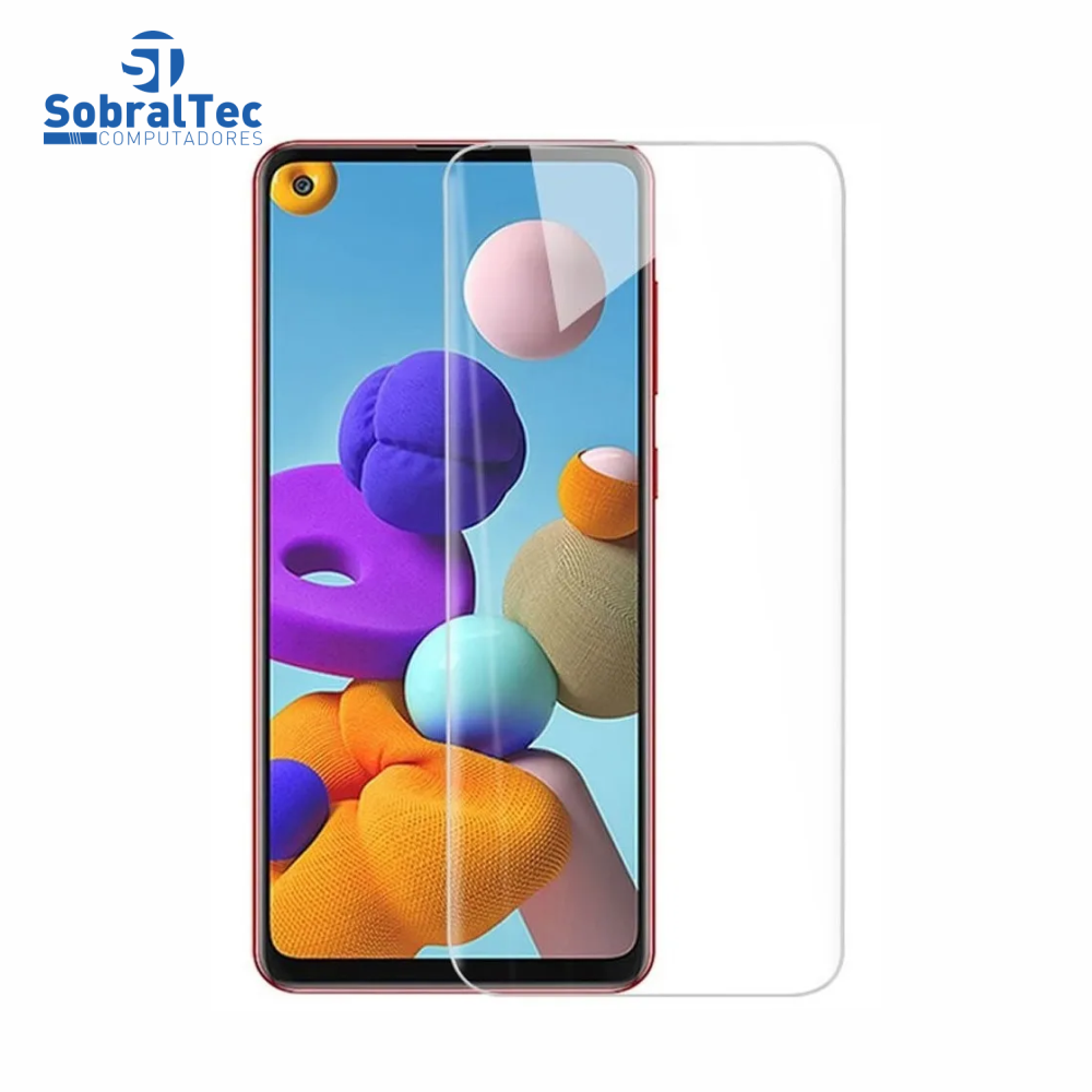 Película De Vidro Temperado Para Celular Samsung Galaxy A21 A21s