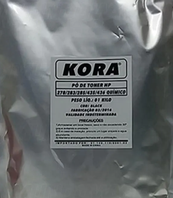 Pó Para Recarga de Toner HP Alta 435 KG J28 Bag M - 1 KL