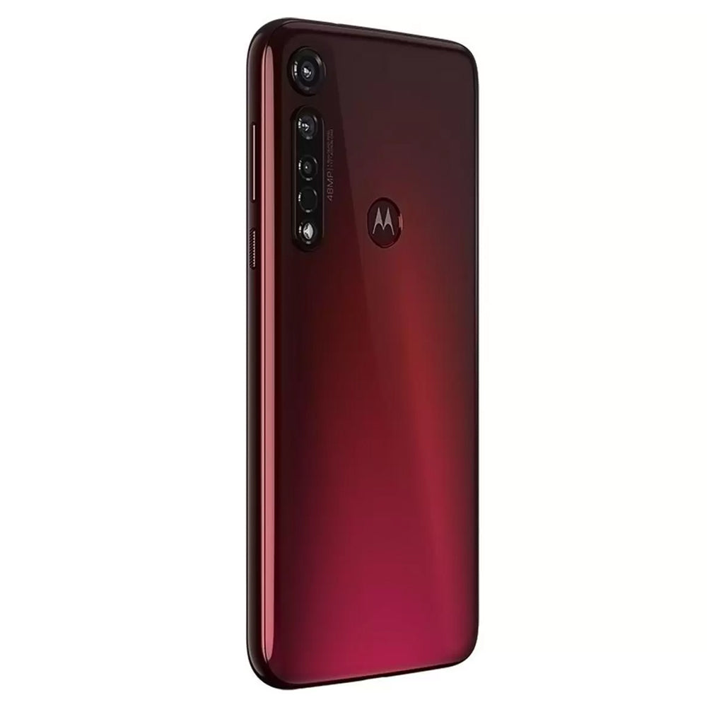 Smartphone Motorola G8 Plus 64GB Cereja 4G - 4GB RAM Tela 6,3” Câm. Tripla + Câm. Selfie 25MP- XT2019