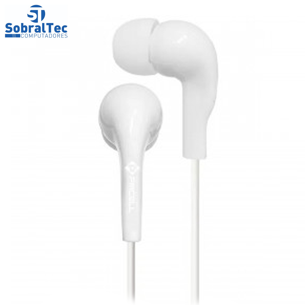 Fone De Ouvido Intra-Auricular Com Microfone PmCell Slim Fo-13