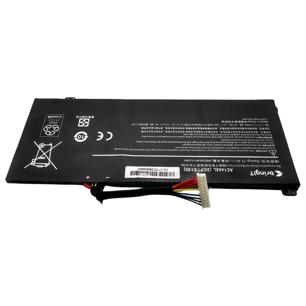 Bateria Compativel Com Acer Nitro Vn7-591g Vn7-571 Vn7-791 Ac14a8l - Polimero - bringIT