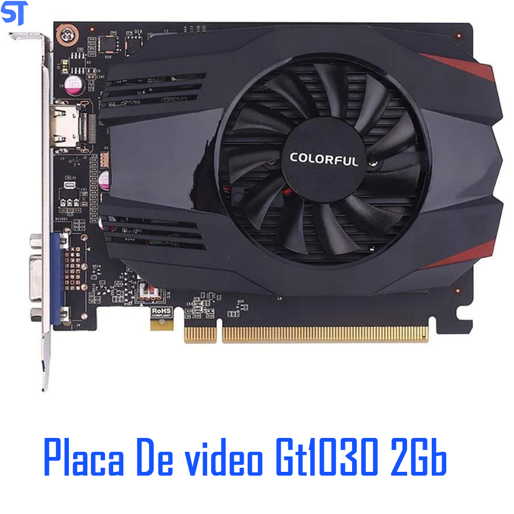 Computador Gamer Core i5 -10400F- Memória Ram 16GB-HD SSD 240GB- Placa de Vídeo 2GB GT1030- WINDOWS 11