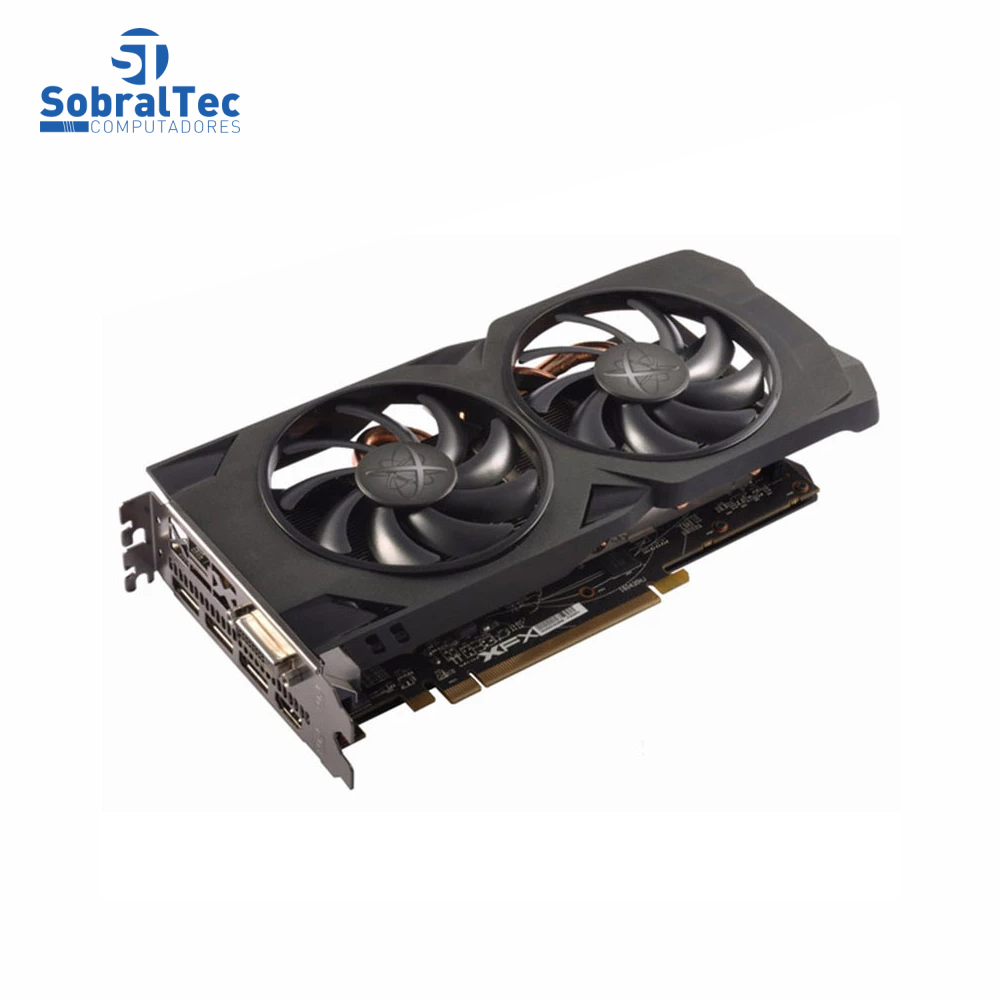 Placa De Vídeo Radeon RX 470 4GB 256Bits GDDR5 Preto Gaming XFX RX-4770P45L