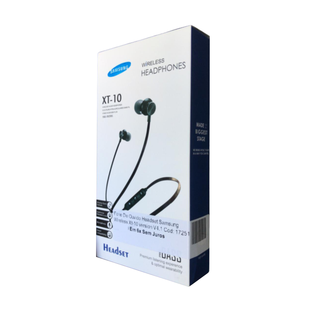 Fone De Ouvido Headset Samsung Wireless Xt-10 version V4.1
